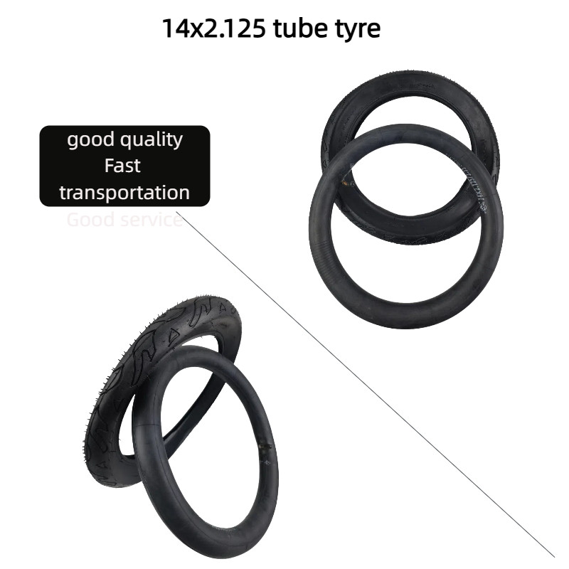 14x2.125 Tubeless Tires: Perfect Fit for 14-Inch Electric Bikes, Kids’ Bicycles & Scooters