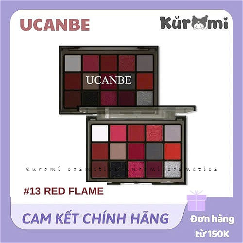 (TẶNG CỌ) UCANBE Bảng Phấn Mắt 15 Ô Ucanbe Cosplay UCANBE Nhiều Tone Màu Nghệ Thuật Cho Người Mới Bắt Đầu Chuyên Nghiệp | BigBuy360 - bigbuy360.vn