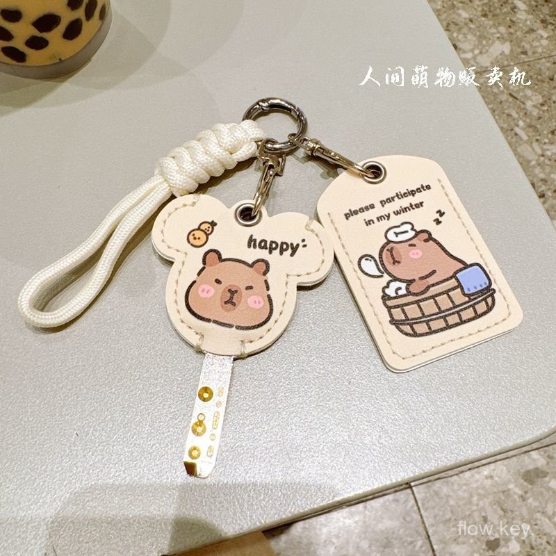 Gấu Điện Chìa Khóa Xe Ô Tô Điện Xe NFC Đựng Thẻ Chìa Khóa Móc Khóa Pin Gần Thẻ