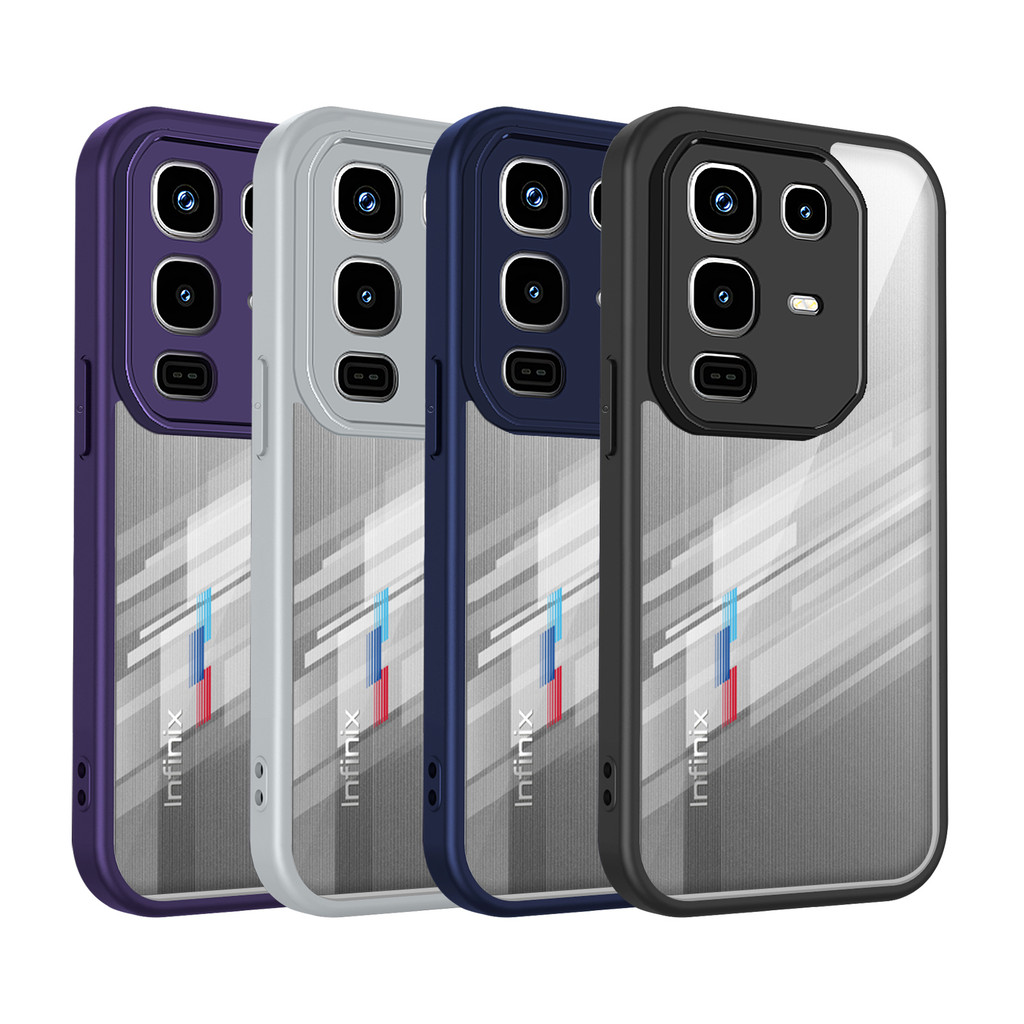 Ốp lưng Infinix Note 50 Pro 4G Vỏ trong suốt mờ thời trang cho Infinix Note 50 Pro Vỏ điện thoại