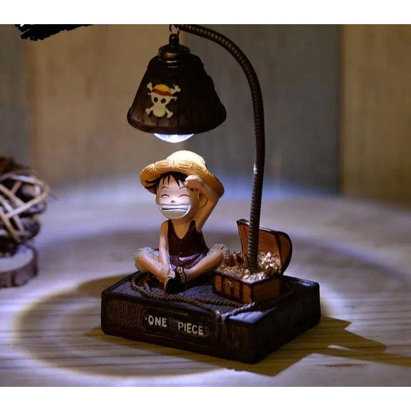One Piece Luffy Desktop Small Ornaments Birthday Gift Small Night Lamp One Piece Luffy Desktop Ornam
