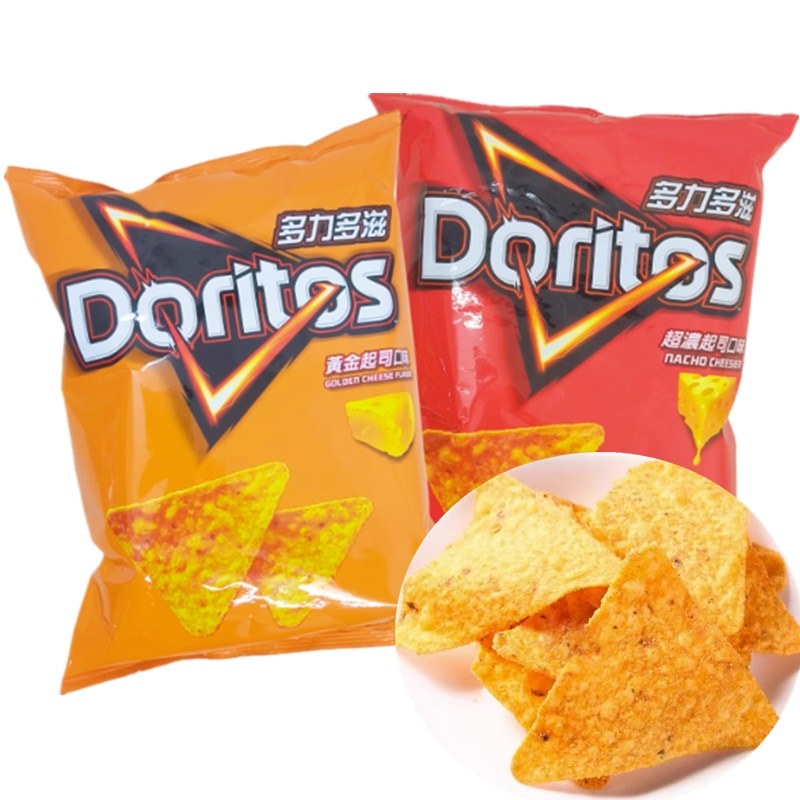 Đài Loan Nhập Khẩu Doritos Phô Mai Siêu Dày Phô Mai Vàng Bột Ngô 72g Influencer Bán Chạy Đồ Ăn Nhẹ V