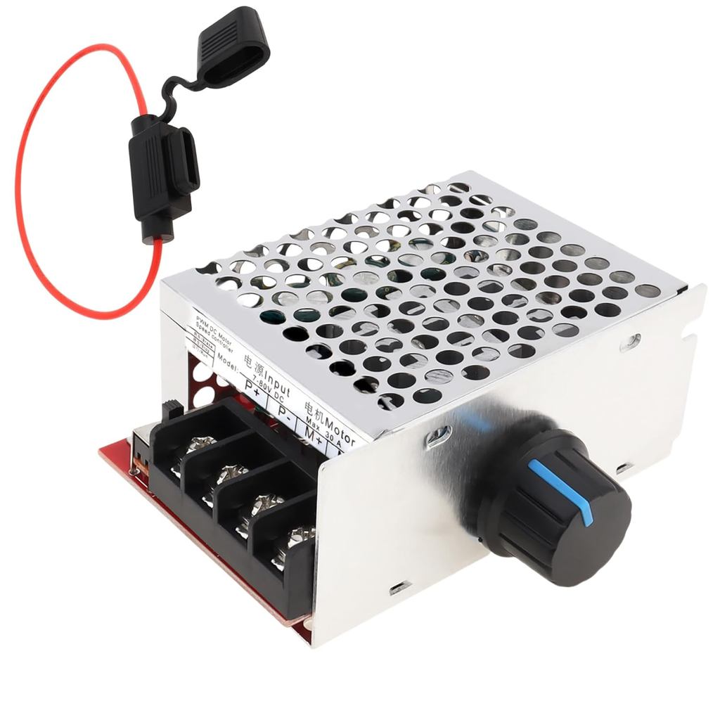 Bộ điều khiển tốc độ động cơ DC 7-70V, Bộ điều chỉnh điều khiển tốc độ động cơ 12V 24V 36V 48V 60V 7