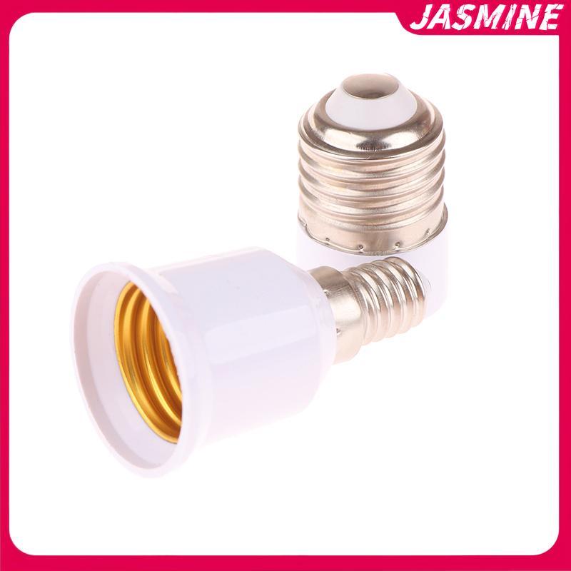 Bộ chuyển đổi bóng đèn LED JASMINE 1Pc E14 sang E27 / E27 sang E14 Giá đỡ bóng đèn E14 Nữ E27 Nam Bộ