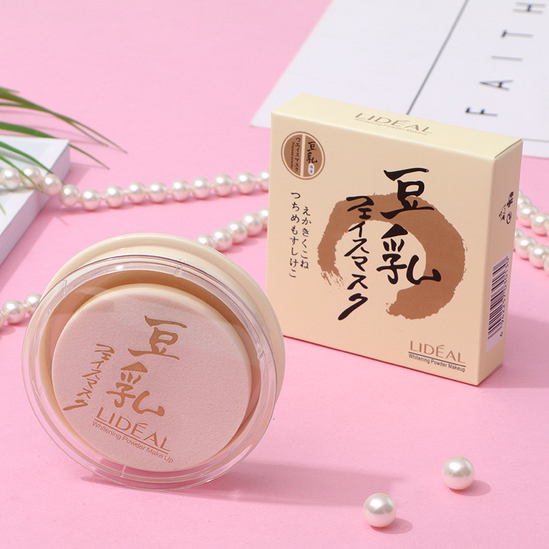 Trang điểm LIDEAL LIDEAL Sữa đậu nành ép bột chống thấm nước Kem che khuyết điểm Kiểm soát dầu Dưỡng