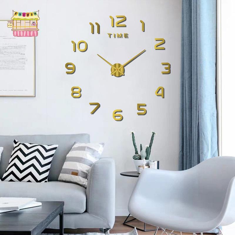[Fstyzx] Trang Trí Phòng Ngủ Clo Tường 2D Lớn Phòng Khách Sân Vườn Lớn Gương Acrylic Stier Trang Trí