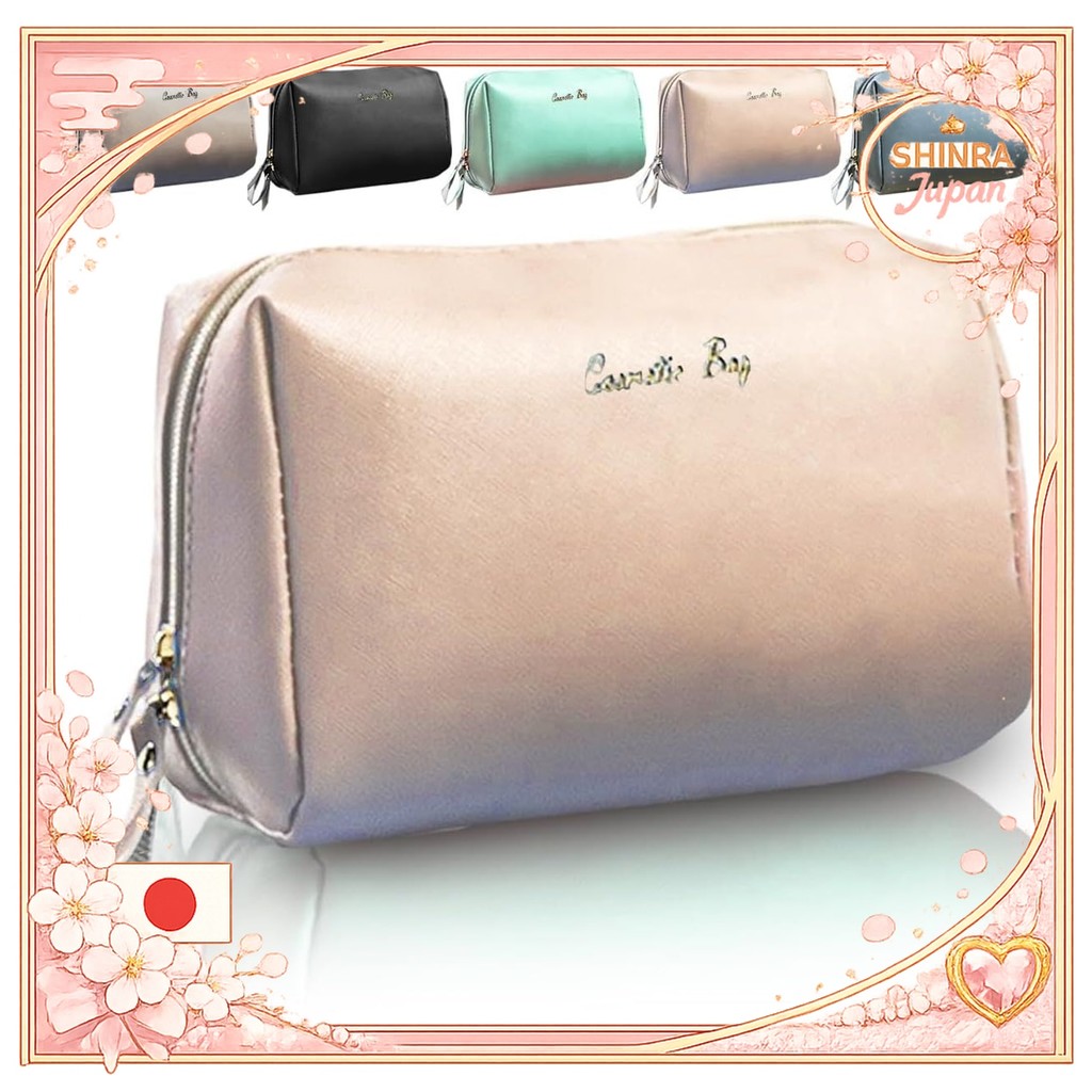 《Direct From Japan》  Published in Magazine, Freestanding Triangular Makeup Pouch, Makeup Pouch, Cosm