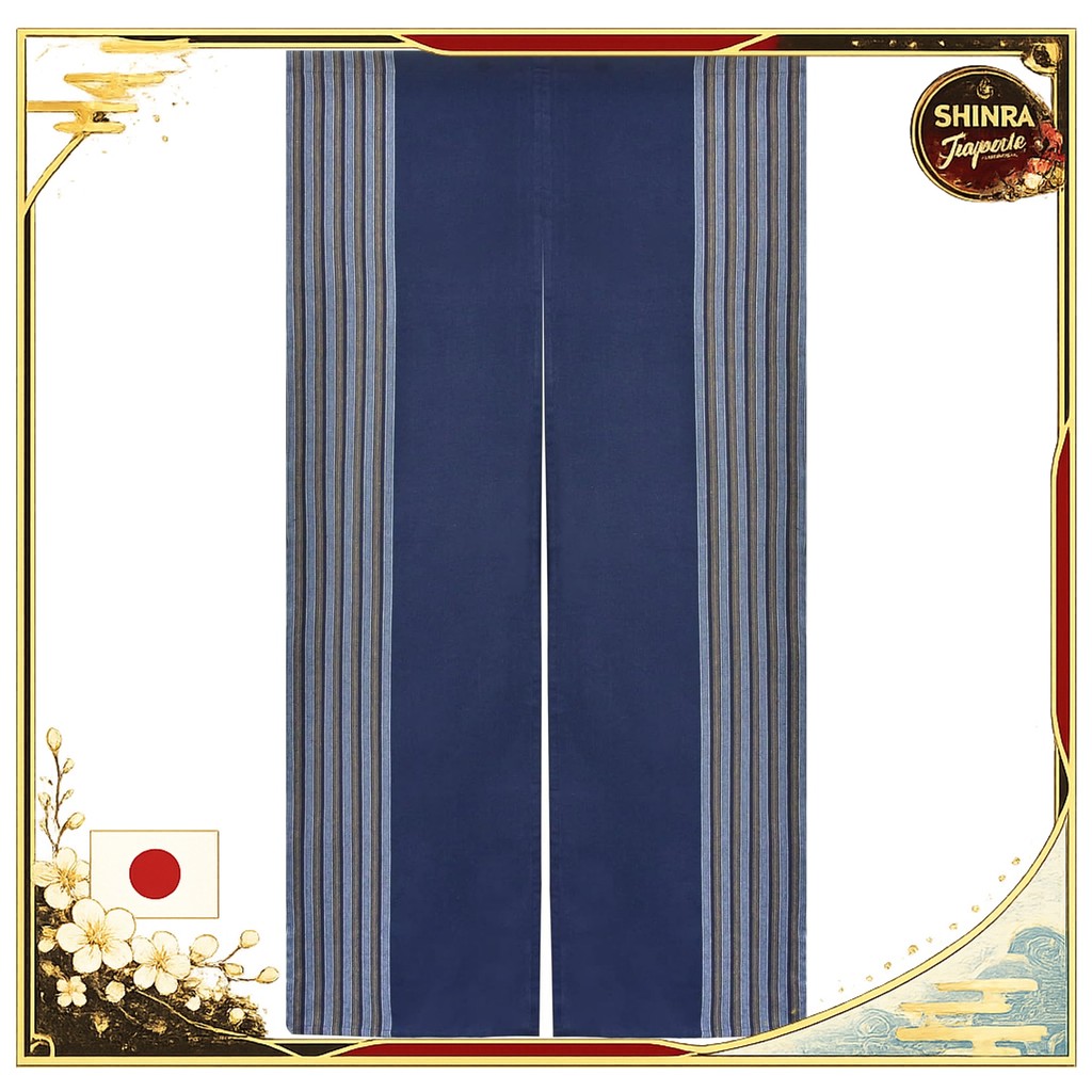 《Direct From Japan》  Noren Noren Stylish Curtain Room Divider Curtain Blindfold Japanese Style Japan