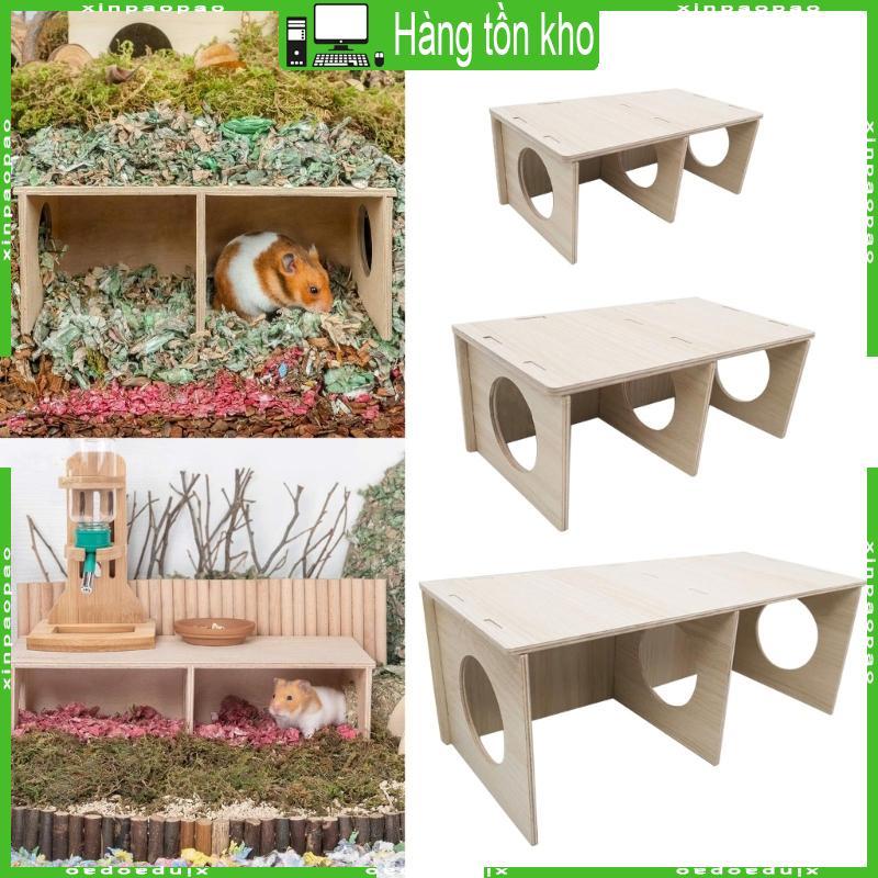 XI Hamster Villa Villa Villa Tổ nghỉ chắc chắn tự nhiên cho lồng Hamster