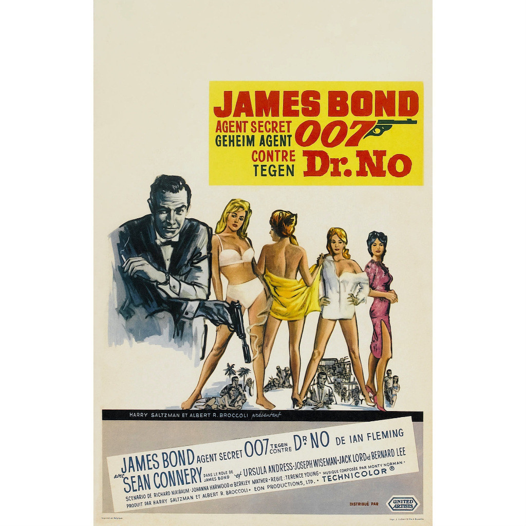 [Tiếng Anh] Blu-ray HD Movie 4K UHD 1080P 007: Dr. Không
