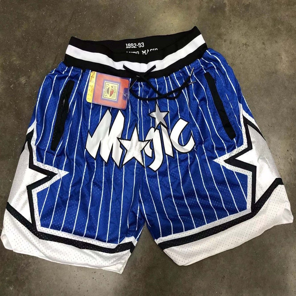 Quần short nam NBA Just Don của Orlando Magic Quần short Hardwood Classics Authentic