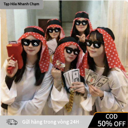 [COD] Set đồ đại gia Dubai 3 món, chất liệu cao cấp, nhiều kích cỡ
