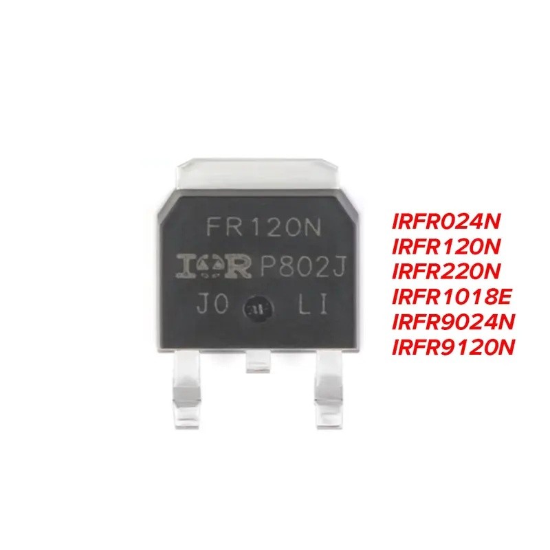5 ✷ IRFR024N FR024N IRFR120N FR120N IRFR220N FR220N IRFR1018E FR1018E IRFR9024N FR9024N IRFR9120N FR