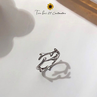 Nhẫn bạc Oliu Nhẫn bạc Tiệm bạc 21Centimeters