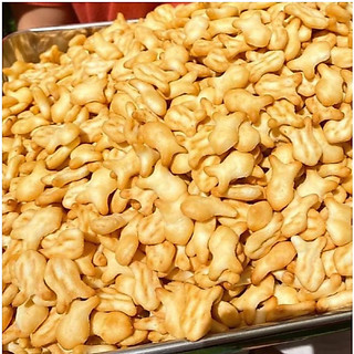 Túi bánh cá mặn 100g , bánh quy mặn hình con cá