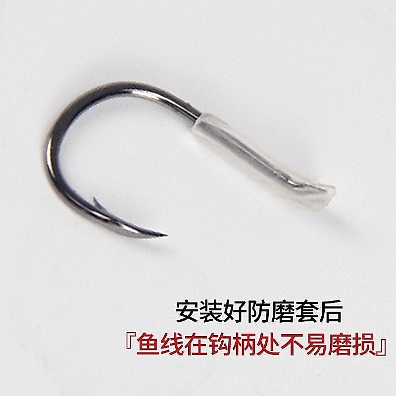tqpp Protective sleeve for fishing line handle, transparent protective cover for fishing hook, heat-