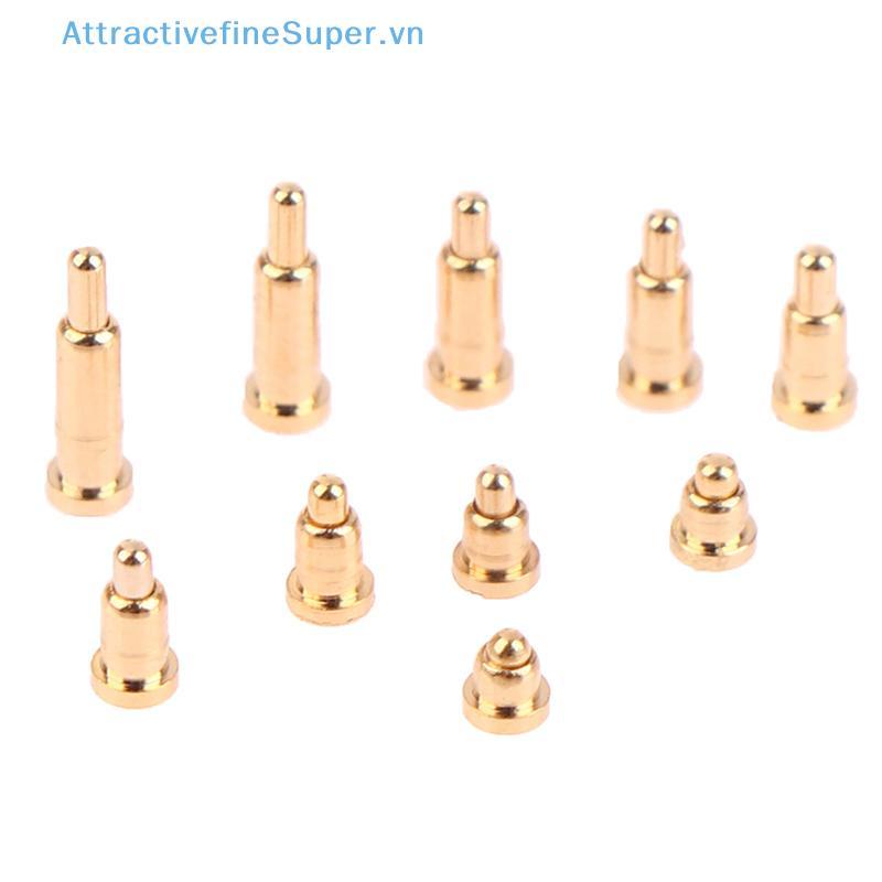 ASVN 10 Cái SMT Pogo Pin Kết Nối Pin Lò Xo Tải Thử Nghiệm 2-7MM PCB Pogopin HOT