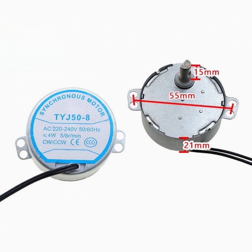 Quạt điện dao động TYJ50-8 quạt sàn, quạt bàn, quạt treo tường, động cơ, trục D
