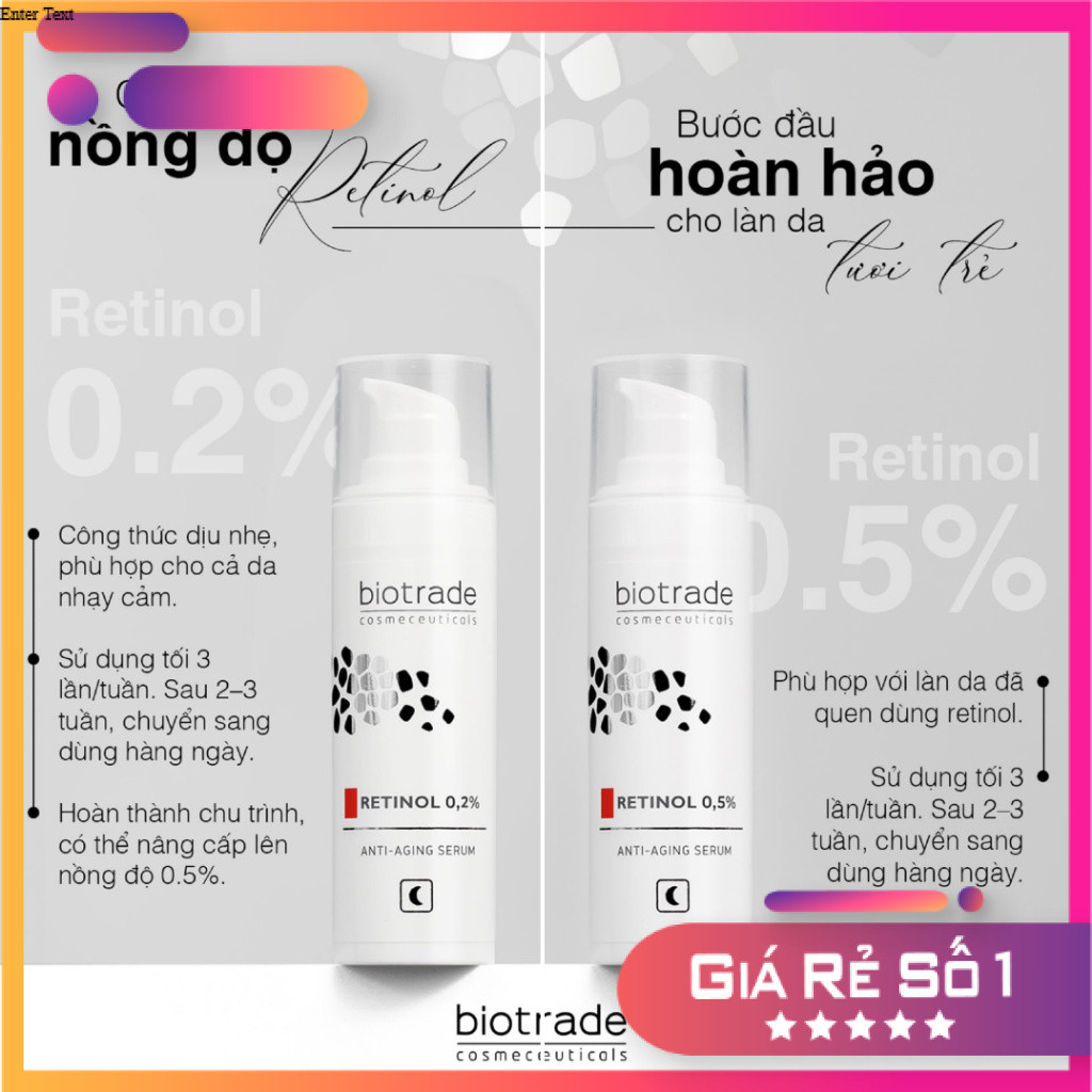 A9 Huyết Thanh Chống Lão Hóa Biotrade Retinol 0.5%