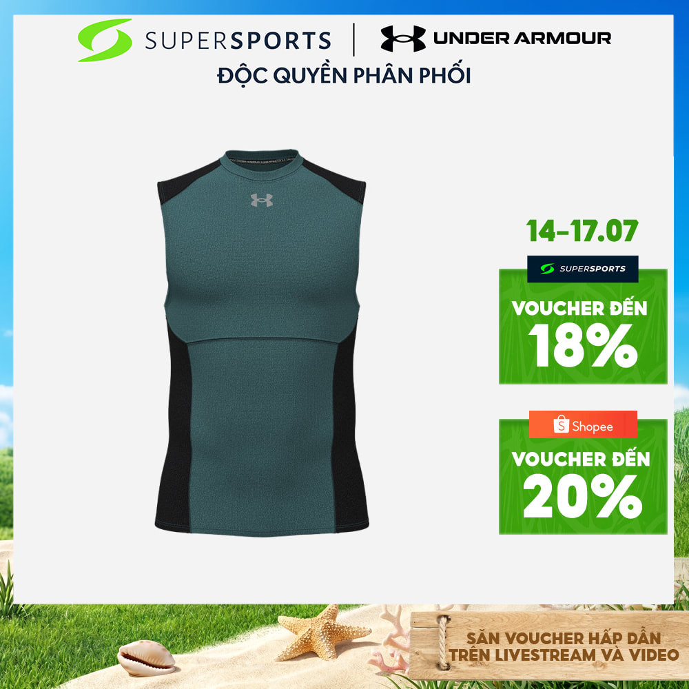 Áo Bó Ba Lỗ Nam Under Armour Heatgear® Elite Compression - 6015380-338