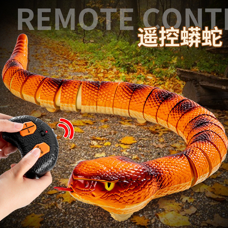 Mô Phỏng Big Python Trẻ Em Điện Bé Trai Mới Lạ 2.4G Điều Khiển Từ Xa Sidewinder Ngộ nghĩnh Lừa Đồ Ch