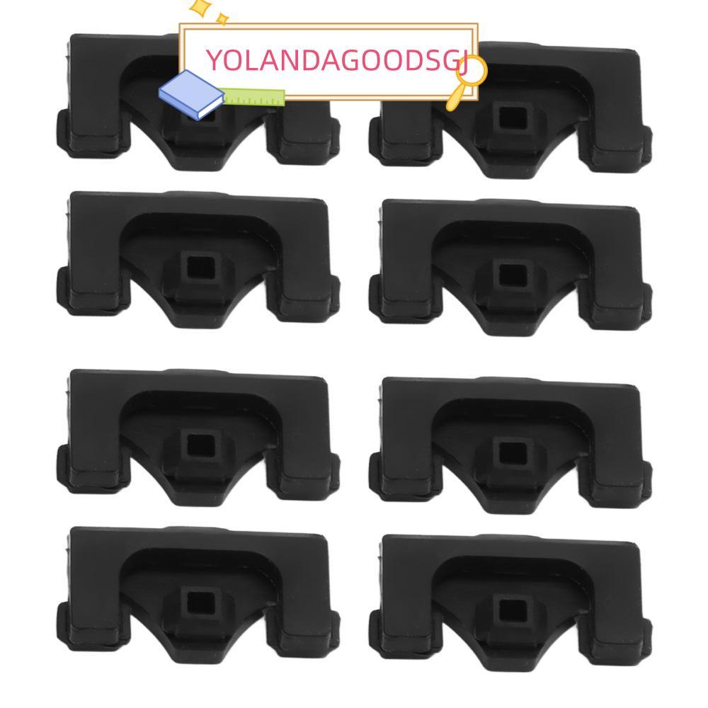 YOLANDAGOODSGJ 8 CÁI Ốp Lưng Silicon Chiên, Linh Kiện Thay Thế Nồi Chiên Silicon, Chân Bảo Vệ Màu Đe