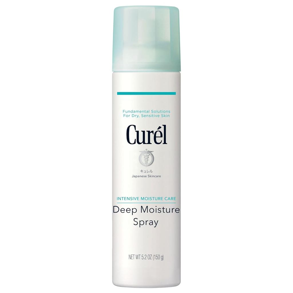 Curel Chăm sóc da Nhật Bản Xịt dưỡng ẩm sâu, Kem dưỡng ẩm cho da khô, Xịt dưỡng ẩm mặt với Ceramides
