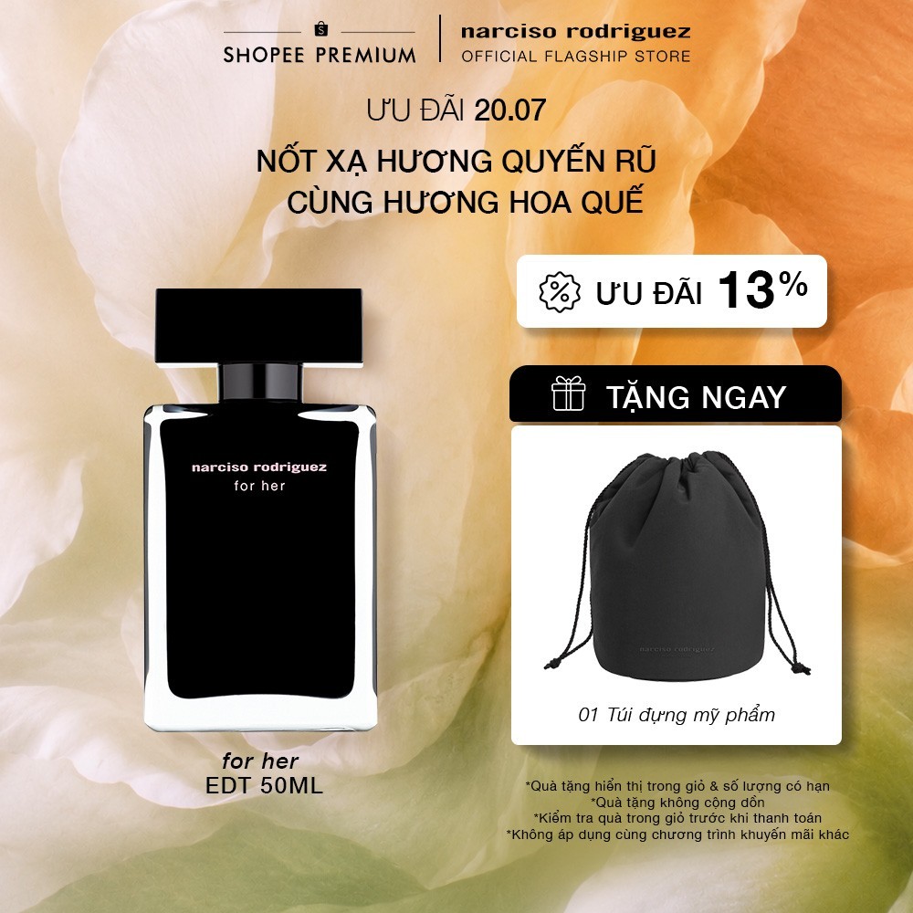 Nước Hoa nữ Narciso Rodriguez For Her Eau De Toilette 50ml