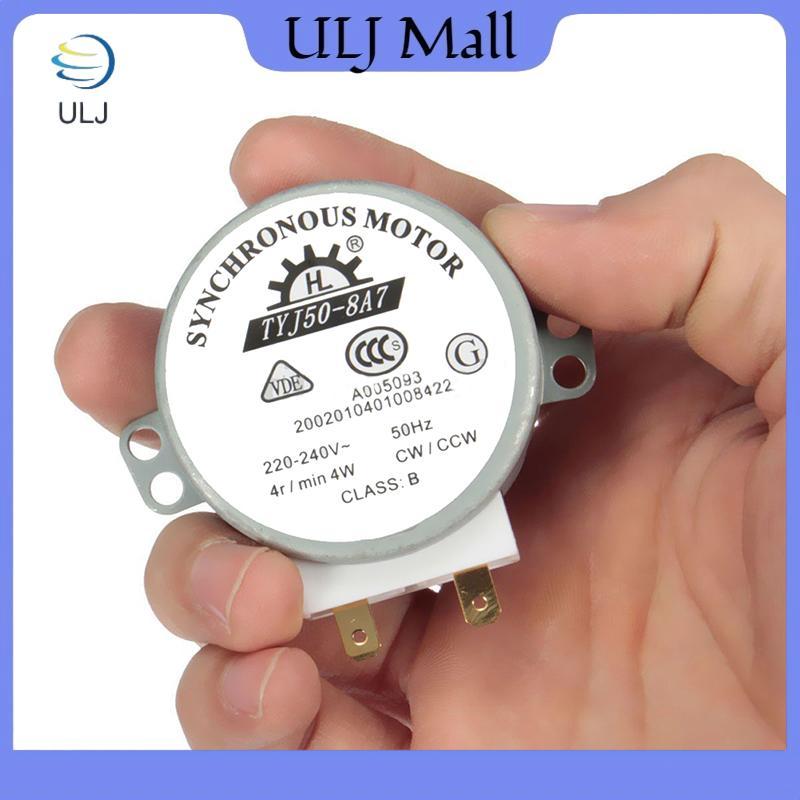 Bàn xoay lò vi sóng ULJ CW / CCW Động cơ đồng bộ TYJ50-8A7D Trục 4RPM.
