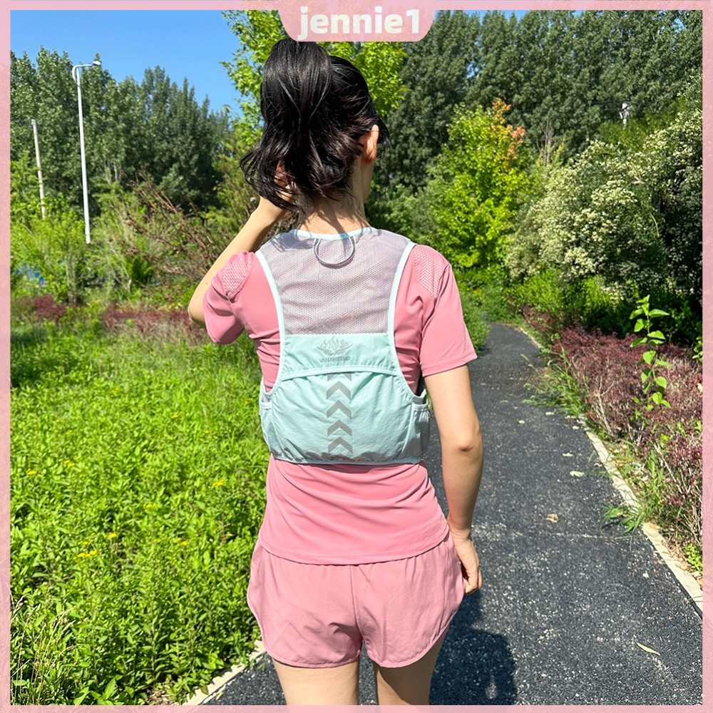 Ba lô chạy bộ đường mòn ngoài trời Siêu nhẹ thoáng khí Hydration Jogging Vest Nam Nữ Chạy bộ Đua Hyd