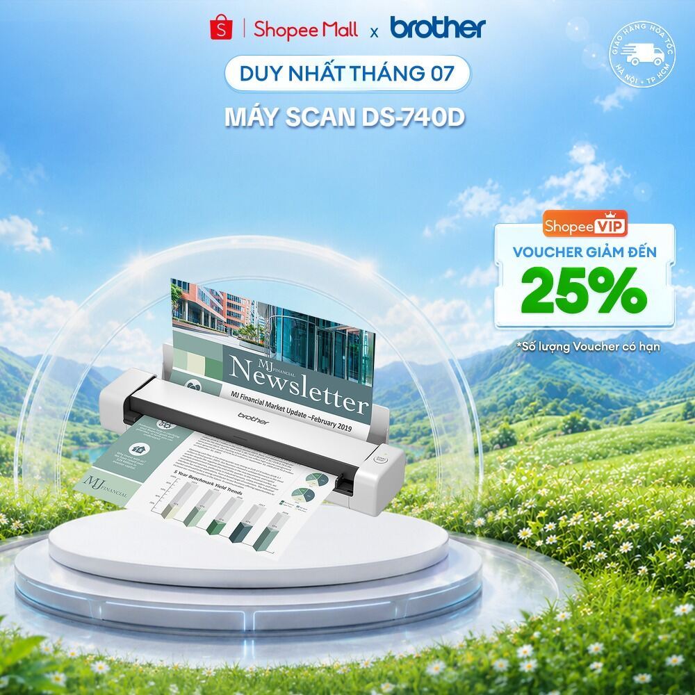 Máy scan Brother DS-740D