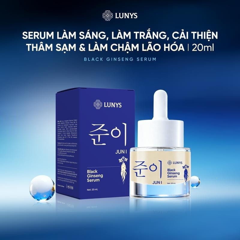 Bán chạy Black Ginseng Serum Black Ginseng Serum Dưỡng ẩm Làm săn chắc Serum dưỡng ẩm8820260724
