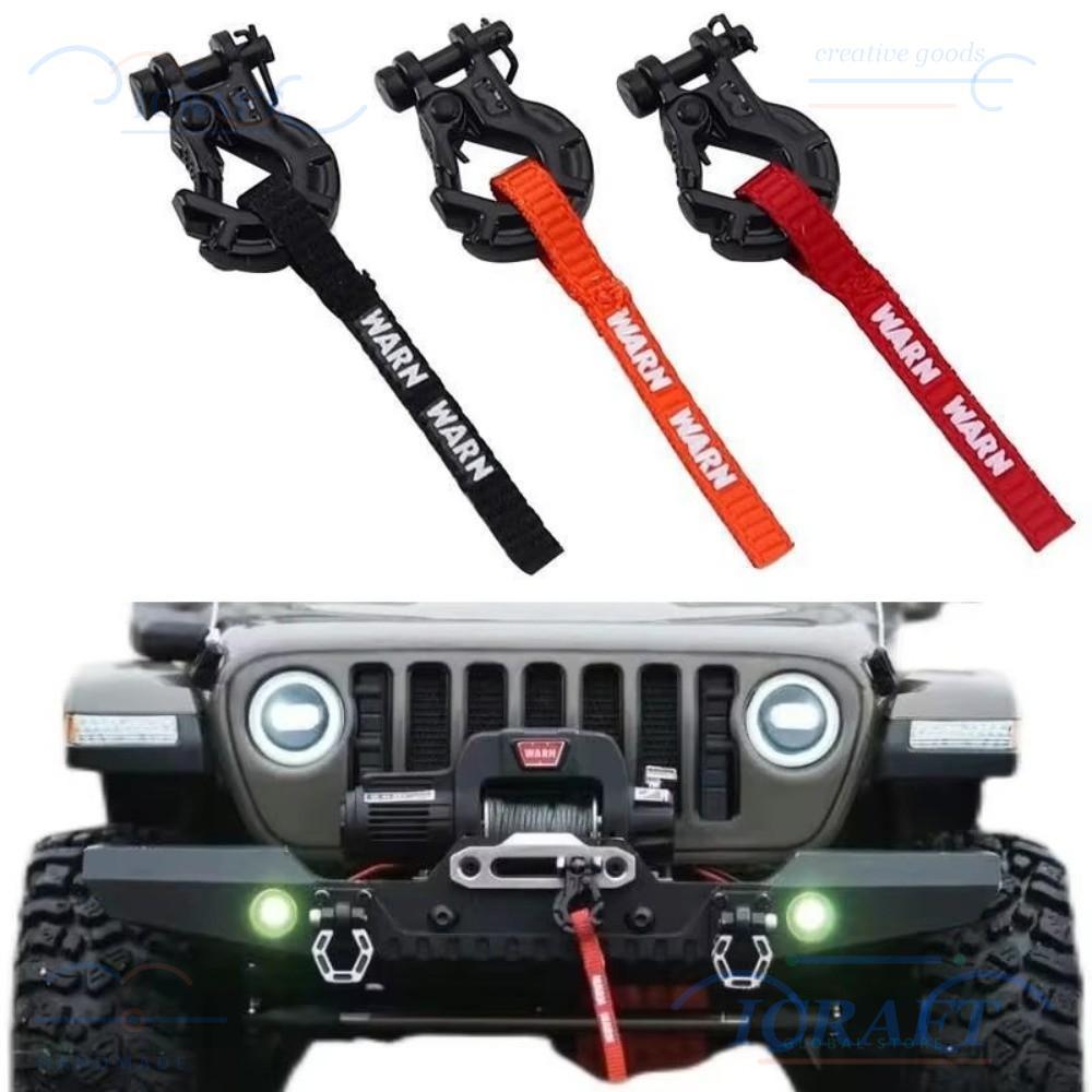 Móc tời RC CRAFT, Dây kéo tời tỷ lệ 1 / 10 Dây đeo kéo tời, Thiết kế trang trí bền bỉ Nâng cấp các b