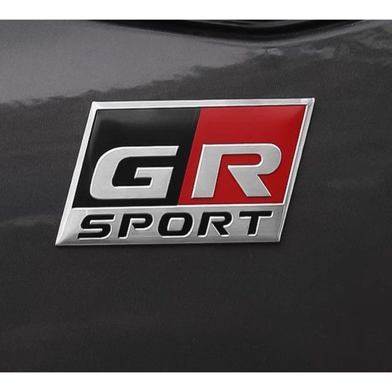 Suitable for PRADO window stickers, GR aluminum alloy logo stickers, CAMRY, and Land CRUISER rear de