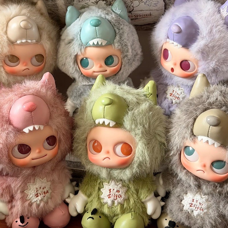 I "m zsiga Vinyl Plush Gazi Sister Doll Mặt dây chuyền Hộp bí ẩn