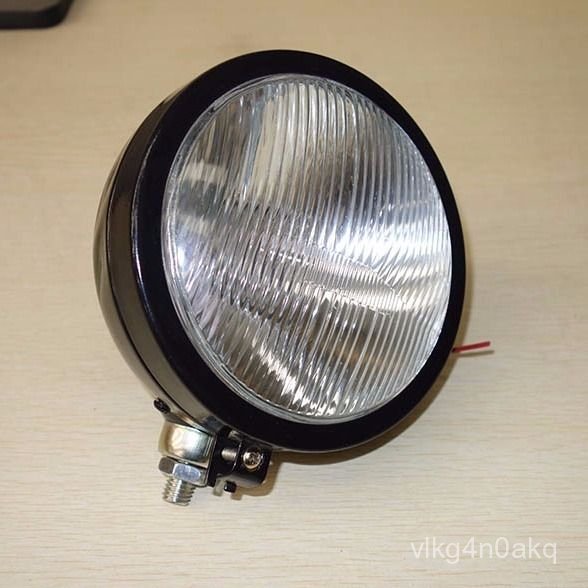 Đèn pha tròn LED 5 inch trợ sáng máy xúc xe hơi tập trung ánh sáng cực mạnh độ bền cao
