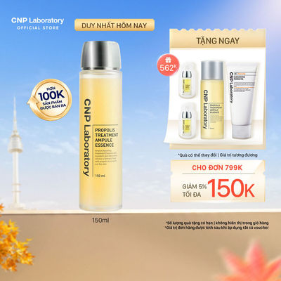 [CNP] Nước thần keo ong (tiền tinh chất) phục hồi làn da Propolis Treatment Ampule Essence 150ml