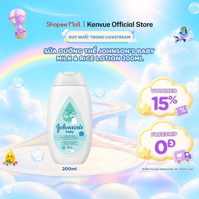 [LIVE] Sữa dưỡng thể JB milk + rice lotion 200ml