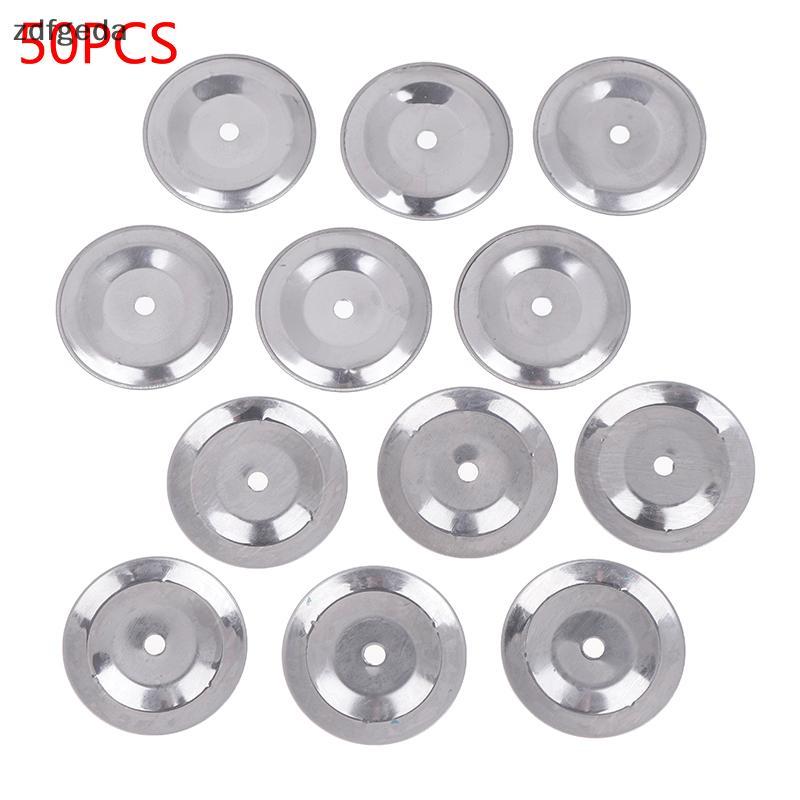 [Dec] 50 Chiếc Vòng Chuông Tambourine Jingle Bell Iron Cho Chuông Tay Nhà Thờ Trống Snare Tambourine