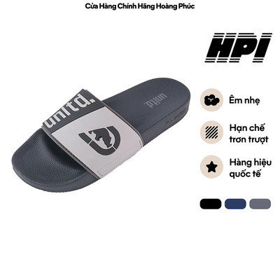 Dép Quai Ngang Nam ECKO UNLTD. Quai Silicone Phối Vải Đế EVA Êm Chân Chống Trượt IS25-25557