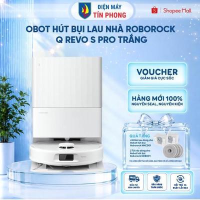 Robot Hút Bụi Lau Nhà Roborock Q Revo S Pro - Lực Hút 18.500Pa - Dock Tự Động | BH chính hãng