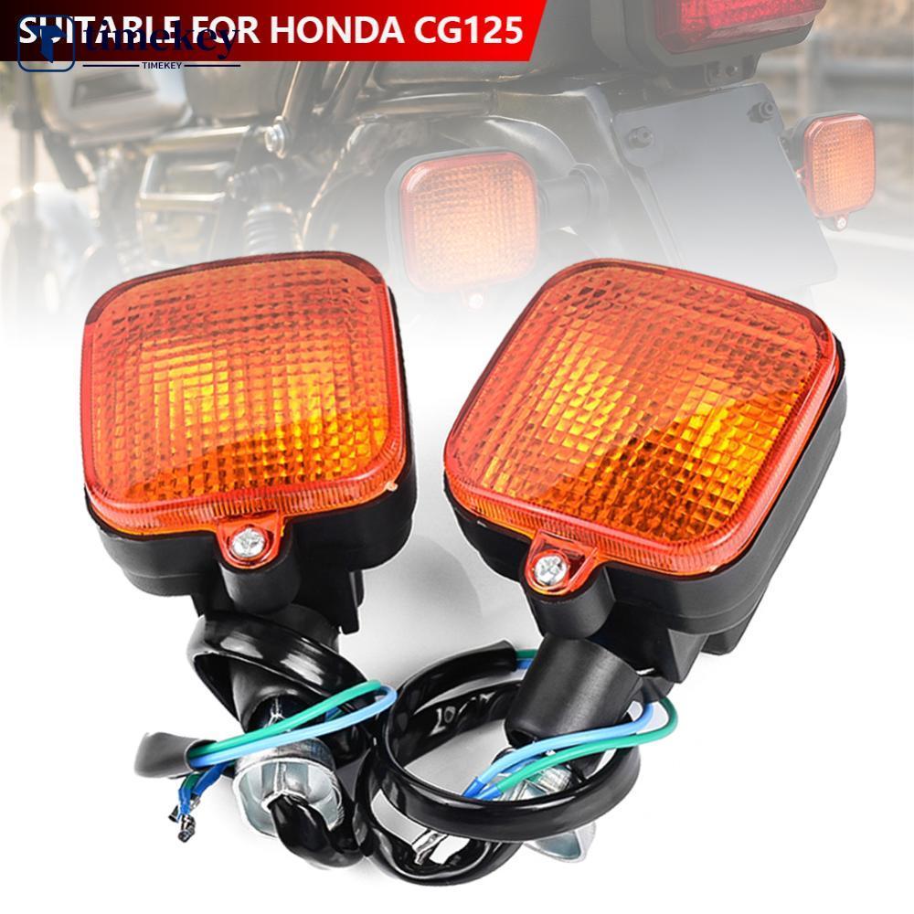 TIMEKEY 2 Chiếc 12V Xe Máy Biến Tín Hiệu Đèn Báo Trước Hoặc Sau Cho Xe Honda CG 125 150 CG125 CG 125