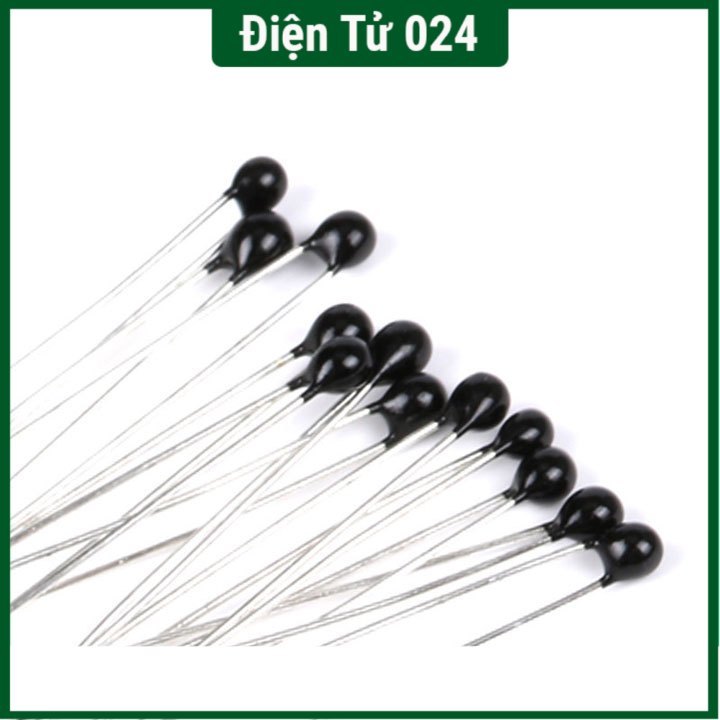 Điện trở nhiệt NTC 1% MF52A giá trị 1K / 5K / 10K / 50K / 100K