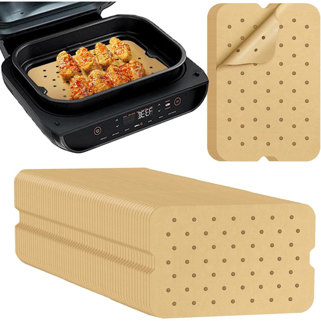 Air Fryer Liners Dùng một lần cho Ninja: 150 chiếc Air Fryer Parchment Giấy lót cho Ninja Foodi Smar