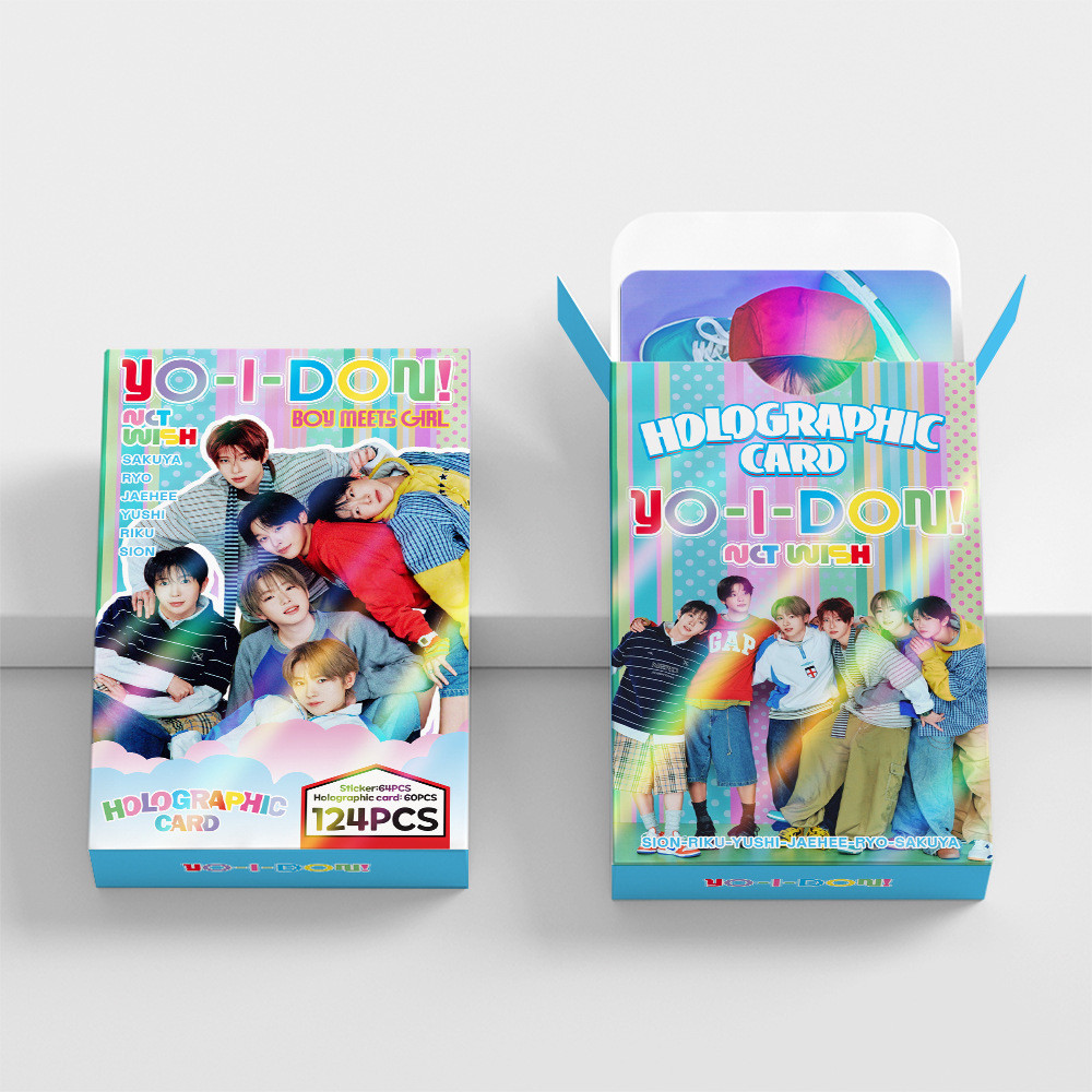 92-96 Chiếc NCT WISH YO-I-DON BOY MEETS GIRL Lomo Cards Way V DREAM Go Back To The Future Sticker DR