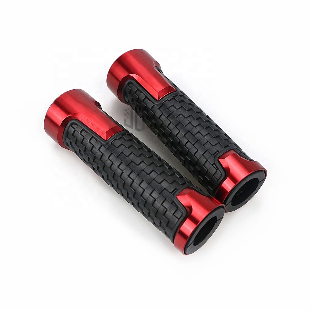Cao Cấp-Xe Máy 22mm CNC Nhôm Cao Su Gel Tay Cầm Tay Cầm Cho PIAGGIO GILERA FUOCO 500 GP800 GP850 NEX