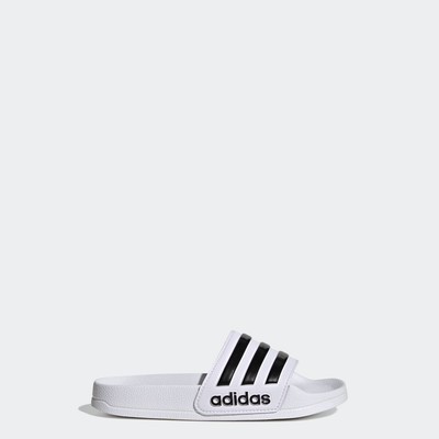 adidas Bơi lội & Phong cách sống Dép nhà tắm Adilette Trẻ em trắng HP7606