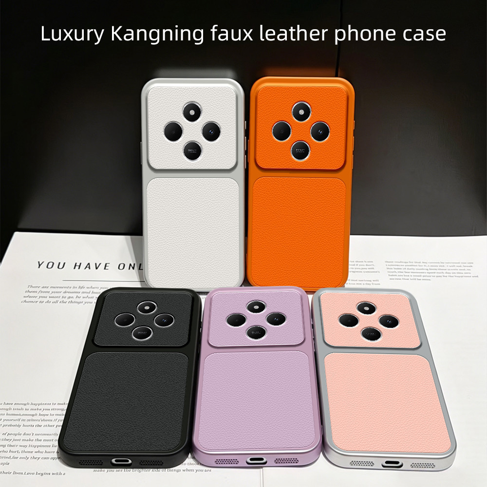 Dành Cho Xiaomi Poco C75 Ốp điện thoại Poco C75 Bao Da Poco C75 5G Vỏ Bảo Vệ Ống Kính Sang Trọng Bảo