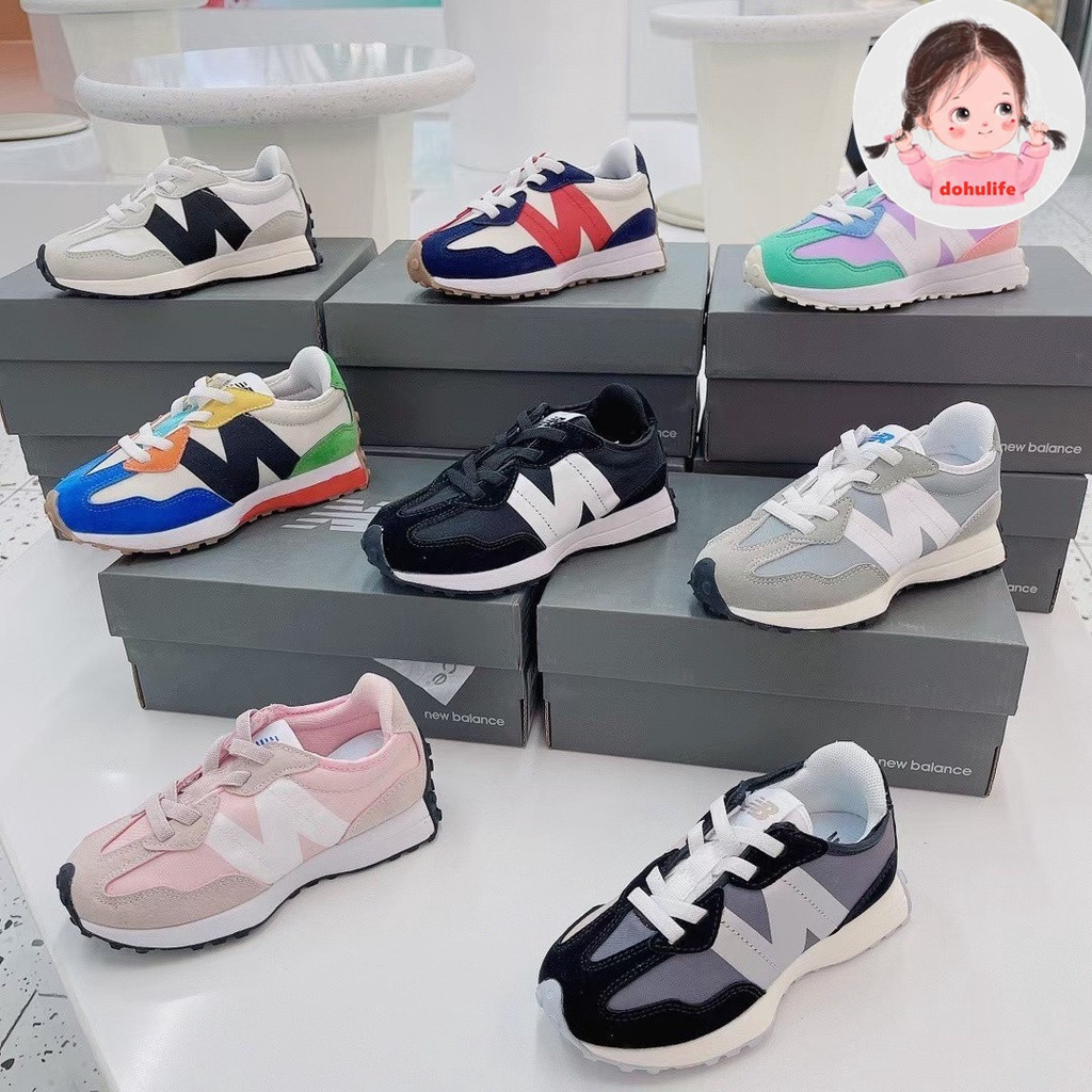NEW BALANCE No New Balance Giày trẻ em. No 327 New Balance Phong cách cha mẹ và con cái không có 327