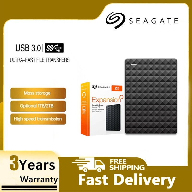 Ổ cứng gắn ngoài Seagate 4TB 2TB Mở rộng USB 3.0 Ổ cứng gắn ngoài 2TB / 1TB Ổ cứng gắn ngoài di động
